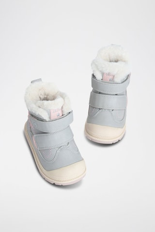Bottines fourrées - Gris clair
