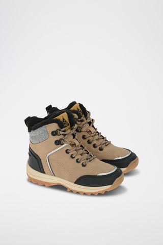 Bottines fourrées - Marron clair