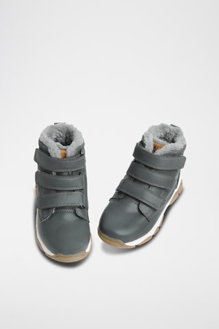 Bottines fourrées - Gris foncé