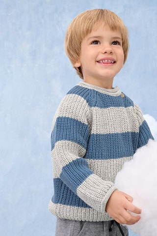 Pull - Gris clair chiné