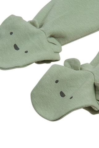 2 pantalons - Vert et blanc