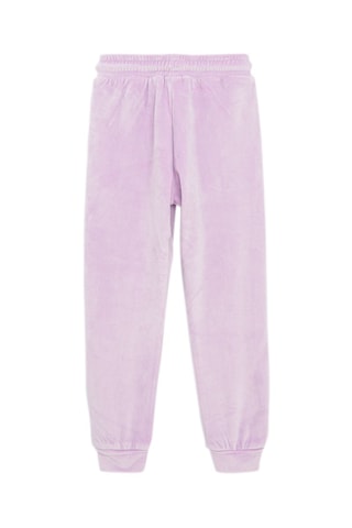 Jogging en velours - Rose