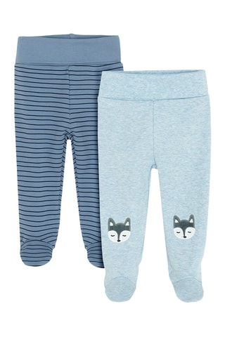 2 pantalons - Bleu