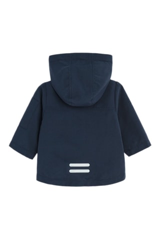Parka 2 en 1 - Bleu marine et marron