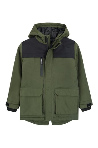 Parka à capuche - Kaki
