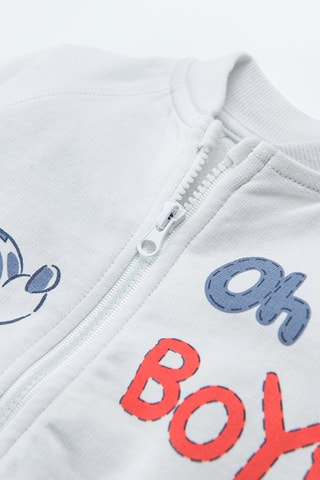 Bomber Mickey Disney - Beige