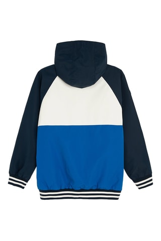 Veste à capuche - Bleu