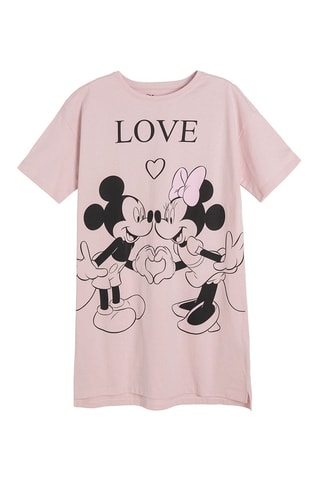 Chemise de nuit Mickey et Minnie Disney - Vieux rose