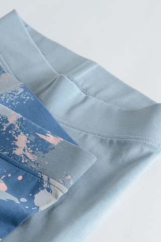 2 leggings - Ciel