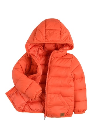Doudoune à capuche - Orange