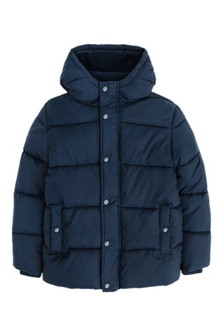 Doudoune à capuche - Bleu marine