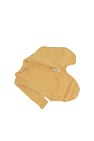 2 bodys Le Roi Lion Disney - Gris clair chiné et jaune