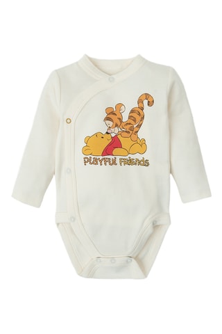 2 bodys Winnie l'Ourson et Tigrou Winnie l'Ourson Disney - Jaune et blanc