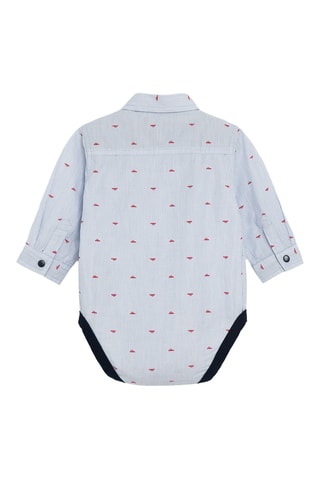 Body-chemise - Bleu clair