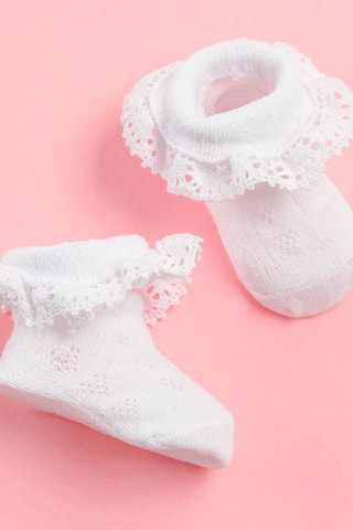 Chaussettes - Blanc