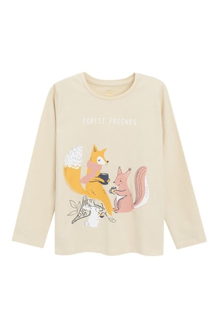 T-shirt - Beige