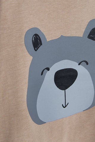 T-shirt - Beige chiné