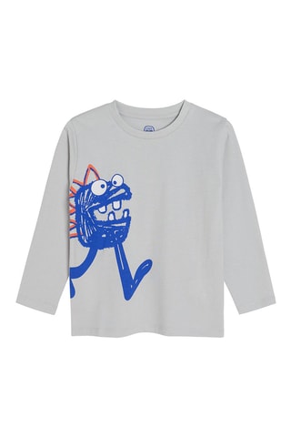 T-shirt - Gris clair