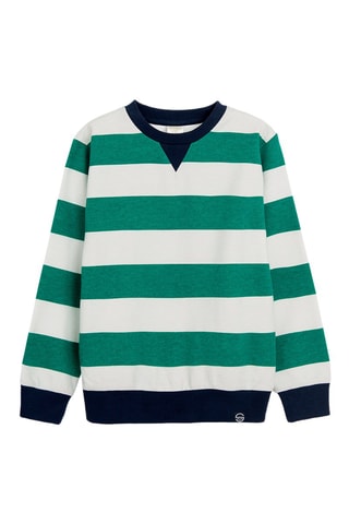 Sweat - Vert chiné