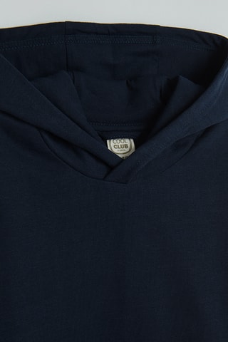 Sweat à capuche - Bleu marine