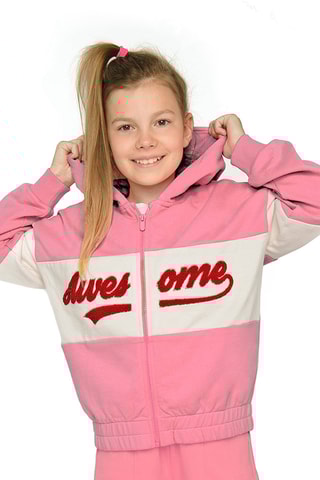 Sweat à capuche - Rose