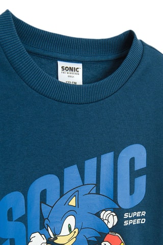 Sweat Sonic Le Hérisson - Bleu