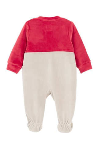 Combinaison en velours - Rouge
