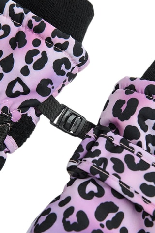 Gants - Noir et rose