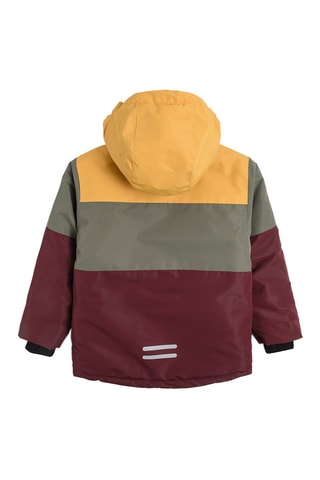 Veste de ski Moutarde et bordeaux