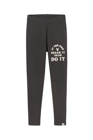 2 leggings - Anthracite et indigo