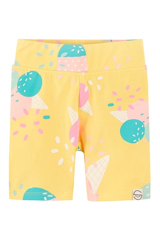 Short Jaune et nude