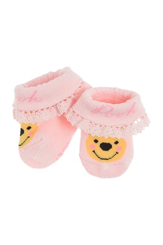 Chaussettes Winnie l’ourson Disney - Rose poudré