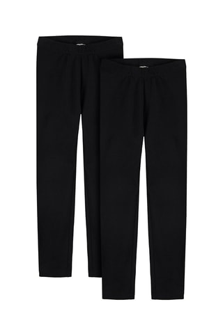 2 leggings Noir