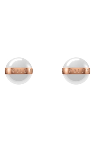 Oorbellen Aspiration Earrings - Keramiek en Doublé Roségoud