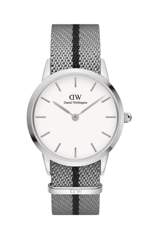 Polyester Quartz Horloge Iconic 36 - Grijs en Zwart