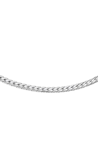 Ketting Elan Flat Chain - Zilverkleurig