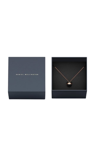 Ketting Aspiration 
Roségoudkleurig en Zwart