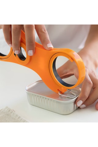 Ouvre-boîte 5-en-1 - Orange