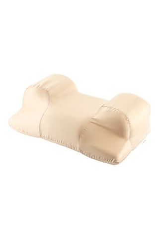 Oreiller anti-rides avec housse en satin - Blanc