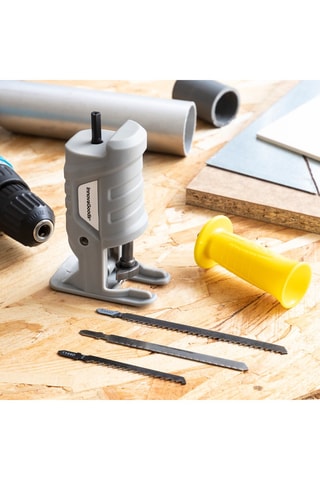 Adaptateur perceuse en scie-sauteuse