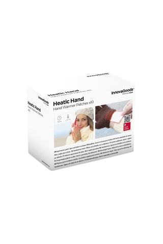5 sachets de 2 patchs chauffants pour les mains