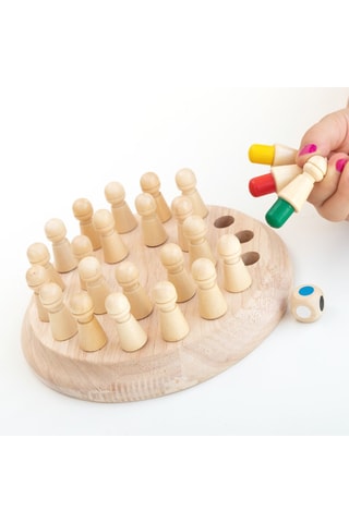 Jeu de mémoire en bois - Dès 3 ans