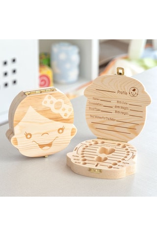 Boîte souvenirs en bois