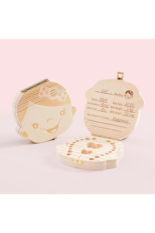 Boîte souvenirs en bois
