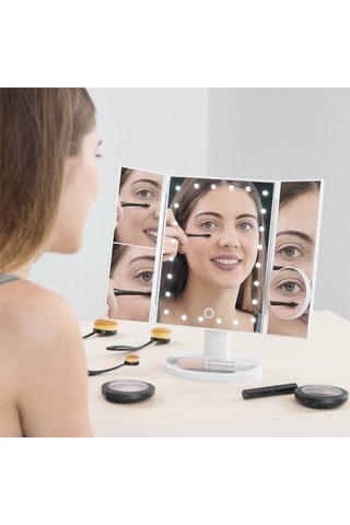 Miroir LED - Blanc