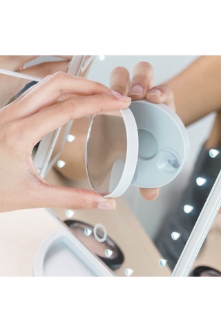 Miroir LED - Blanc