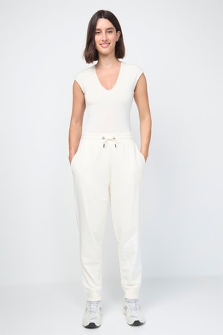 Joggingbroek Soledad Logo - Ecru