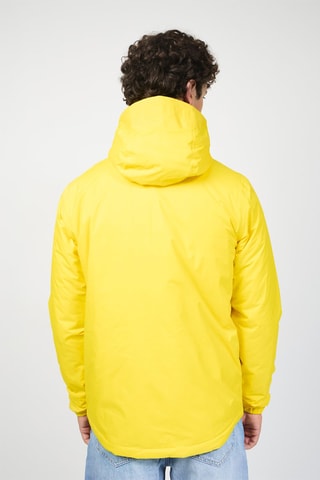 Veste réversible à capuche Vigo - Jaune et bleu azur