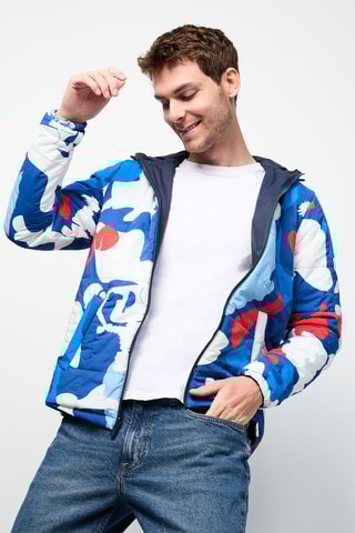 Veste réversible Vigo - Bleu marine et bleu foncé