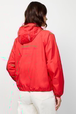 Coupe-vent à capuche Singapore - Rouge